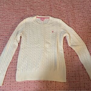Lily Pulitzer cable knit sweater